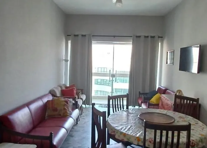 Apartamento Pe Na Areia Na Praia Das Pitangueiras Guarujá